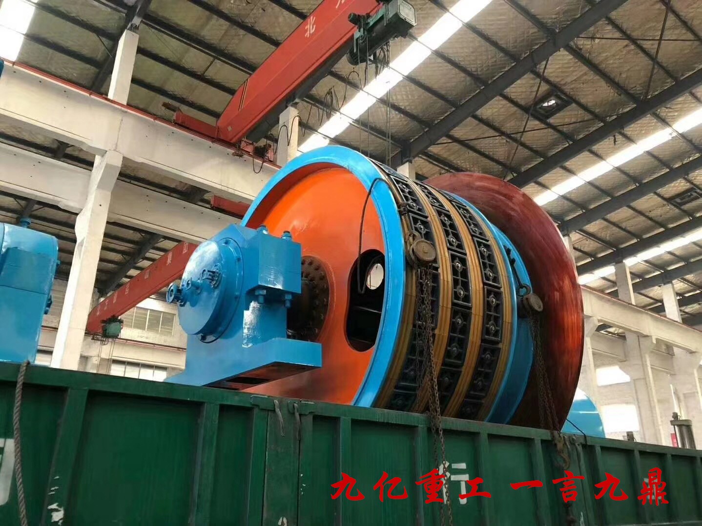 多繩摩擦式提升機發貨